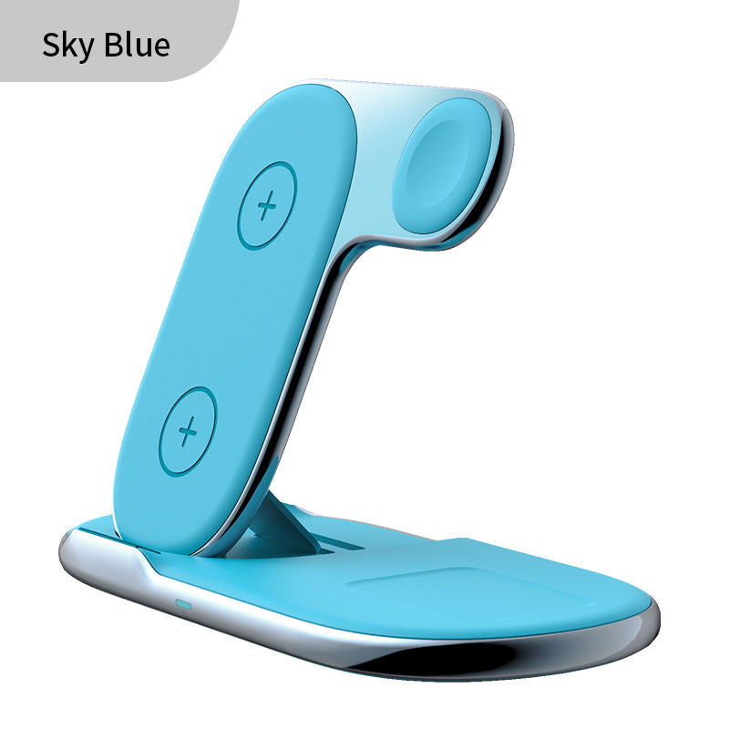 Foldable 3-in-1 wireless charger
