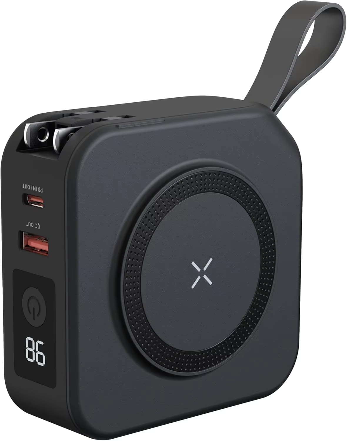 Five in one magnetic wireless power bank