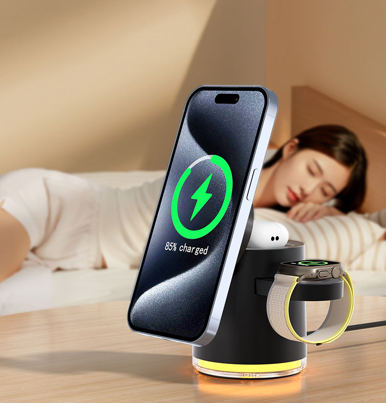 Qi2 magnetic charger suitable for Apple 15 charger