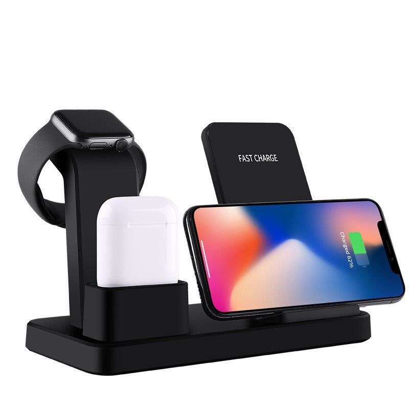 Three in one wireless charger suitable