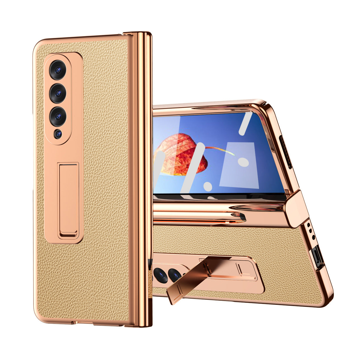 Samsung Fold3 phone case folding with pen slot