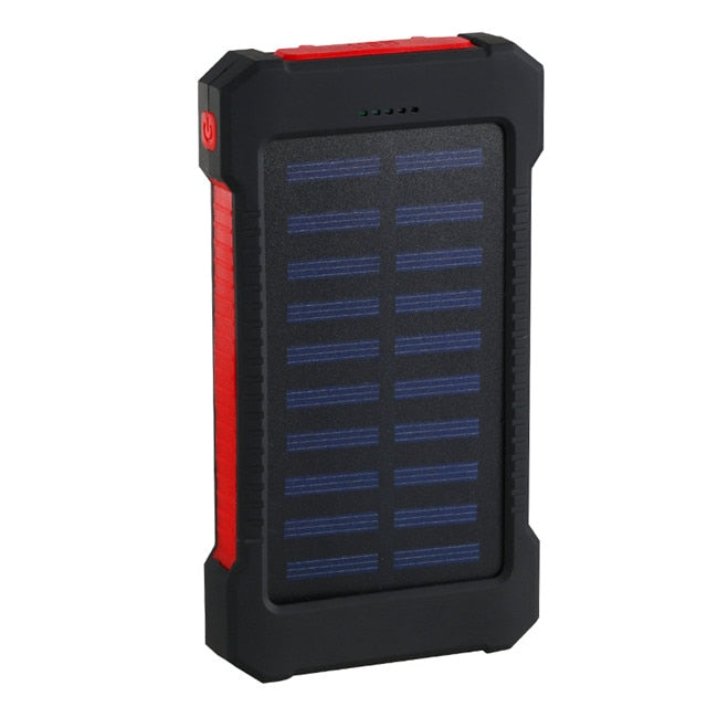 For Smartphone with LED Light Solar Power Bank