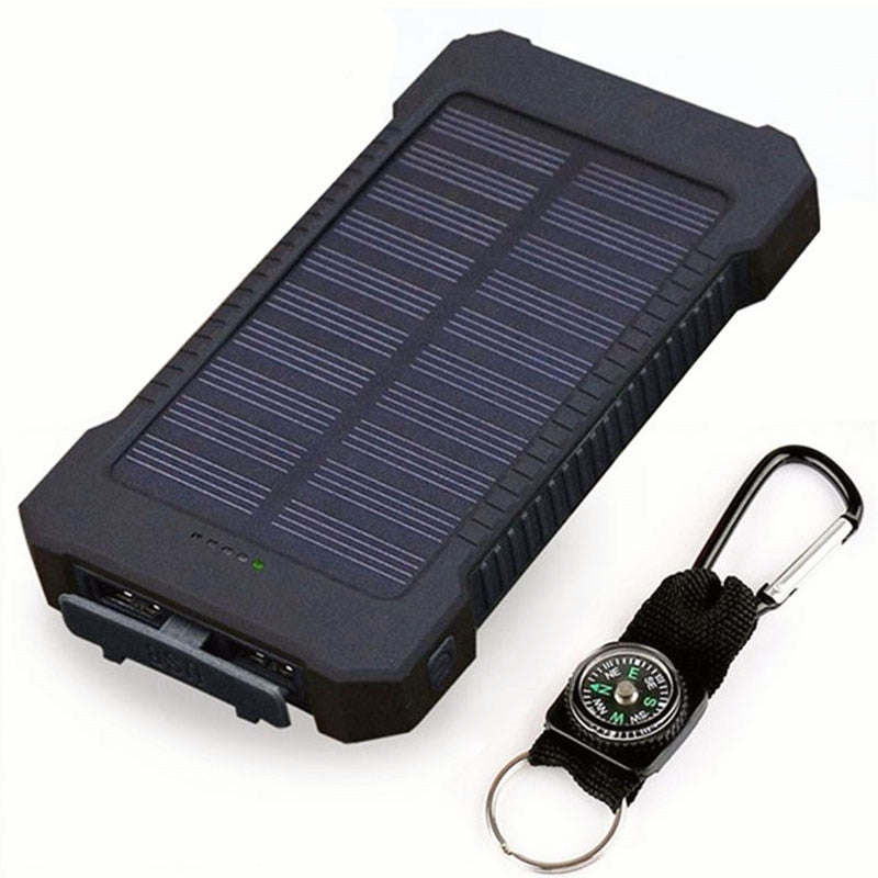 For Smartphone with LED Light Solar Power Bank