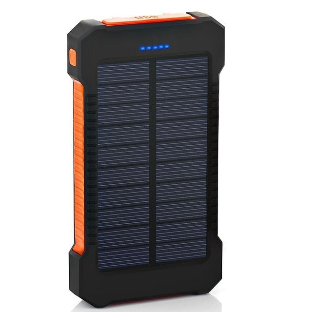 For Smartphone with LED Light Solar Power Bank
