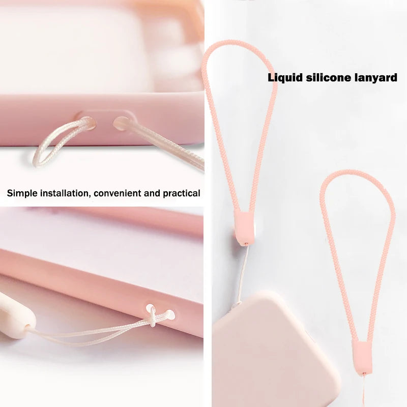 Liquid Silicone Case For Huawei  P40 P30 P20