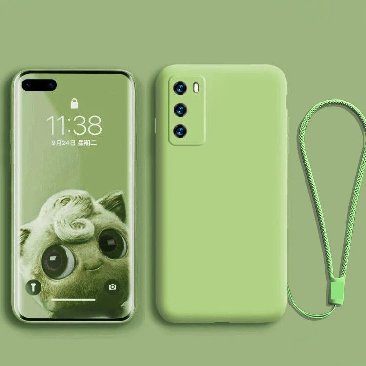Liquid Silicone Case For Huawei  P40 P30 P20