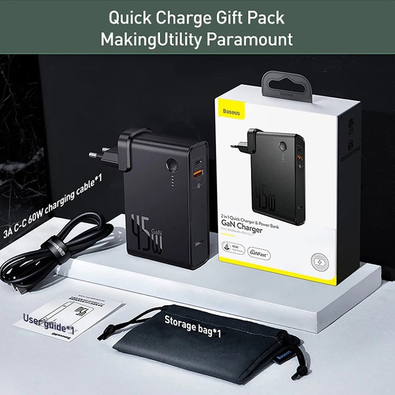Baseus GaN Power Bank Charger