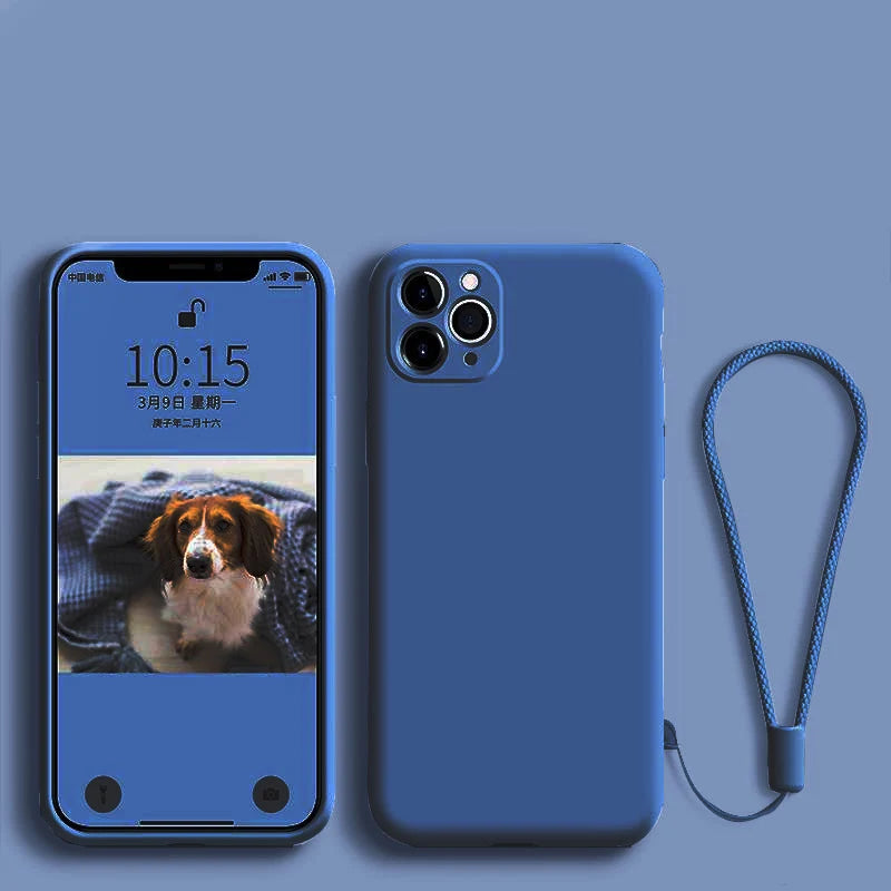 Liquid Silicone Case For Huawei  P40 P30 P20