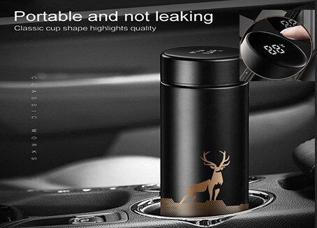 Temp Display MUG 500ML Stainless Steel