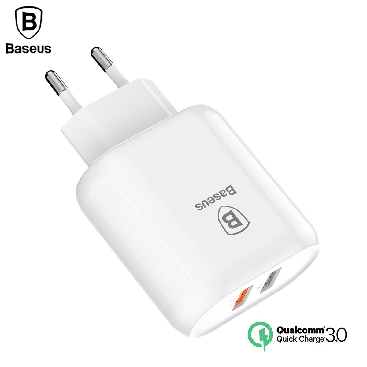 Baseus QC 3.0 Dual USB Charger Adapter