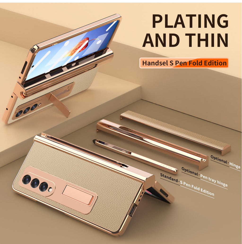 Samsung Fold3 phone case folding with pen slot