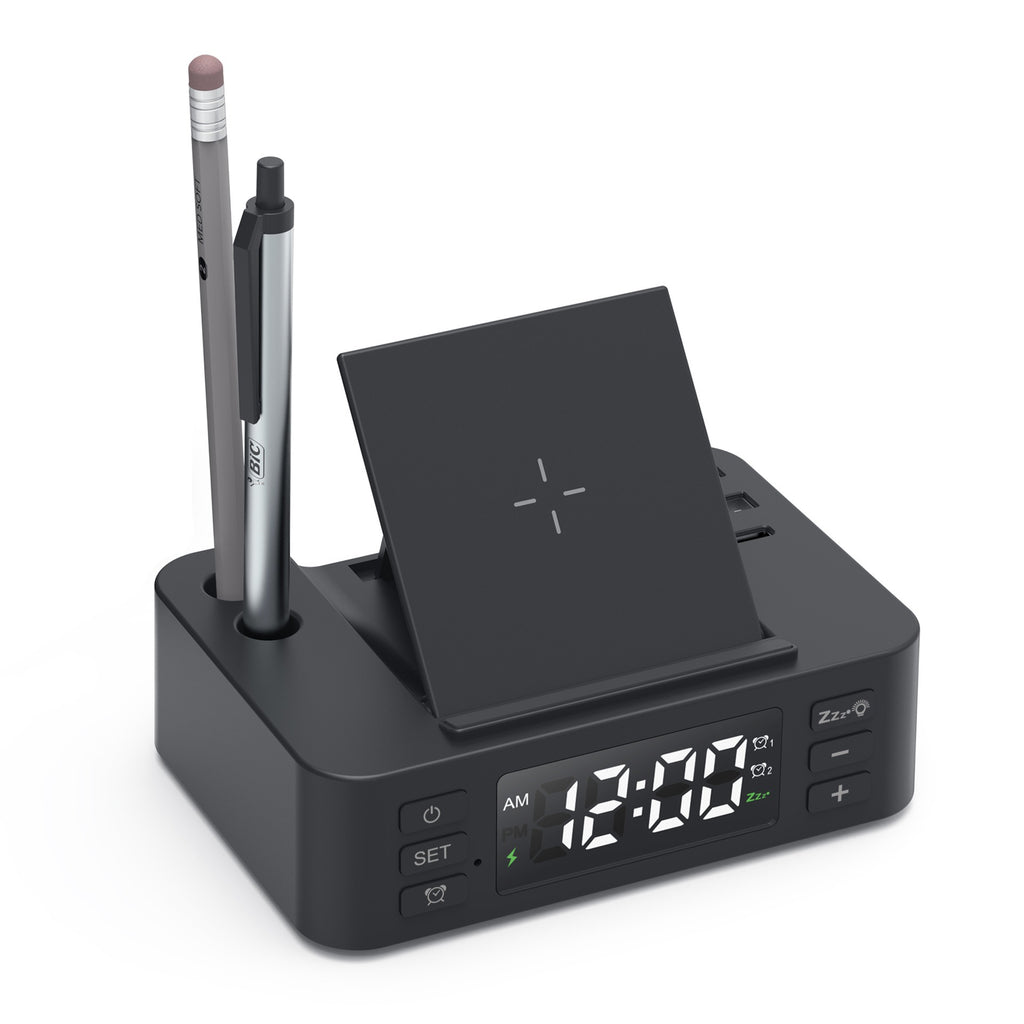 Clock wireless charging phone