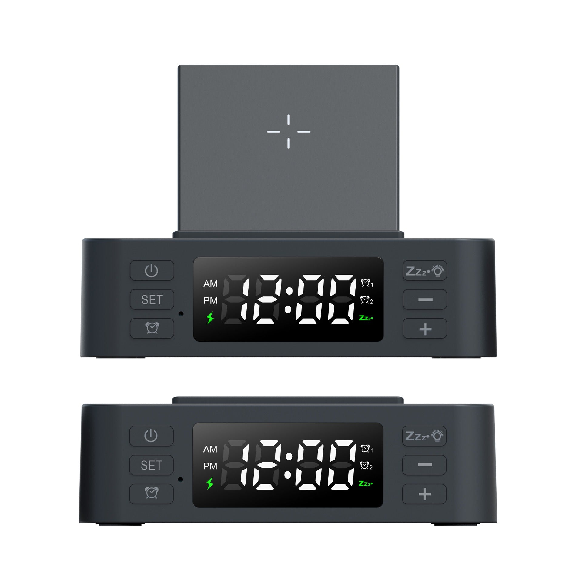 Clock wireless charging phone