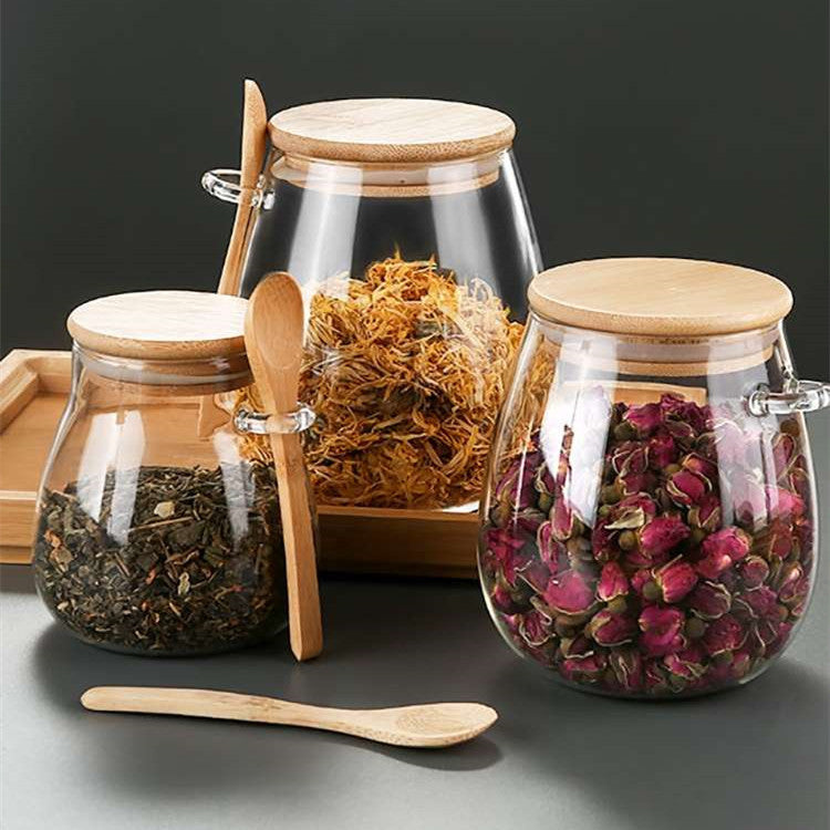 Glass Spice Jar