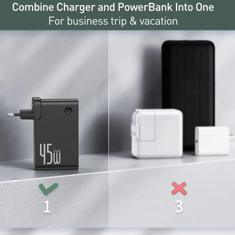 Baseus GaN Power Bank Charger